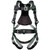 Miller Revolution DualTech Harness with Quick-Connect Leg Strap - 2X/3X - RDT-QC/XXL/XXXLBK