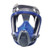 MSA Advantage® 3200 Full Facepiece Respirator, S, Dual Cartridge, 4-Point Suspension, Bayonet