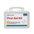 25 Person ANSI A Plastic First Aid Kit, ANSI 2021 Compliant, 10" x 7" x 3"