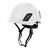 Helmet, Titanium Vented Climbing Style - White