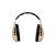 Peltor™ Optime™ 95 Series H6A/V Over-the-Head Earmuff, 21 dB, Black/Beige