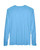 T-Shirt Mens LS Performance 365 Sport Light Blue XL