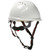 EVO 6151 Ascend� Vented, Short Brim Safety Helmet with HDPE Shell, White