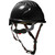 EVO 6151 Ascend� Vented, Short Brim Safety Helmet with HDPE Shell, Black