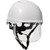 EVO® VISTA™ ASCEND™ Type I, Vented Industrial Safety Helmet with fully adjustable four point chinstrap, White