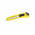 Retractable Pocket Cutter, 6 in L, Snap-Off, Carbon Steel, Yellow
