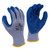 Gloves 10 Gauge Gray Poly Shell Blue