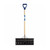 Arctic Blast® Snow Pusher, 10 in L x 24 in W Blade, Wood Poly D-Grip Handle