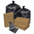 Bags Trash Liners 38x58 Black 1.5 Mil 10BG/RL 10 RL/CS Repro LLDPE