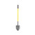 SHOVEL - ROUND POINT WITH 48" FIBERGLASS HANDLE