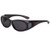 Crossfire OG3 Over the Glass Safety Eyewear Crystal Black Frame / Smoke Lens