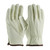 Economy Top Grain Cowhide Leather Drivers Glove with Natural Thermal Lining - Keystone Thumb