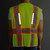 Hi Vis LED Mesh Break-Away Vest (White) - 3XL