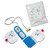 CPR-D-padz 1-pc. electrode pad w/ Real CPR Help, gloves, barrier mask, scissors, razor, wet wipe & dry wipe