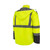 Radians SJ411QB-3 Type R Class 3 Quilted Parka Lime Size Medium With Brown and Caldwell Logos