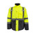 Radians SJ411QB-3 Type R Class 3 Quilted Parka Lime Size Medium With Brown and Caldwell Logos