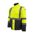 Radians SJ411QB-3 Type R Class 3 Quilted Parka Lime Size Medium With Brown and Caldwell Logos