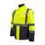 Radians SJ411QB-3 Type R Class 3 Quilted Parka Lime Size 2X With Brown and Caldwell Logos