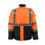 Radians SJ411QB-3 Type R Class 3 Quilted Parka Orange Size Large With Brown and Caldwell Logos