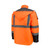 Radians SJ411QB-3 Type R Class 3 Quilted Parka Orange Size 2X With Brown and Caldwell Logos