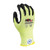 Radians® AXIS D2™ RWGD100 Cut Protection Gloves, 2XL, Polyester, High-Visibility Yellow