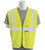 Class 2 Solid Modacrylic Flame Resistant Vest, Lime, XLarge