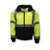 RADWEAR™ 2-in-1 Black/Green High-Visibility Bomber Safety Jacket - M