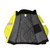 RADWEAR™ SJ11QB Weatherproof High-Visibility Bomber Safety Jacket, 3X, Polyester, Black/Green