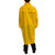 Coat w/ 2 patch pockets, hood snaps & vented cape back, 48", XL