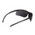 Pyramex® Ever-Lite® SB8623D Lightweight Safety Glasses, Universal, Black Frame, Dark Gray Lens