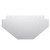 Jackson Safety 8154LB Unbound Faceshield Visor, 8 in H x 15-1/2 in W x 0.04 in THK, Polycarbonate