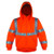 VEA® VEA-602-ST ANSI Class 3 High-Visibility Long Sleeve Safety Sweatshirt, 5X, 100% Polyester, Fluorescent Orange