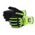 TenActiv™ SHVTPNFBVB Pair Winter Gloves, 10, PVC, High-Visibility Lime Green
