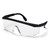 Pyramex® Integra® SB410SR Scratch-Resistant Safety Glasses, Universal, Black Frame, Clear Lens