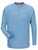 iQ Series Comfort Knit Mens FR Henley Blue-LG-XXL