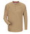 iQ Series Comfort Knit Mens FR Henley Khaki-RG-S
