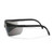 Radians® Journey® JR0120ID Scratch-Resistant Safety Glasses, Regular, Black Frame, Smoke Lens