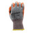 Machinist™ 3734SN Coated Gloves, L, HPPE/Glass Fiber, Salt and Pepper/Orange