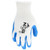 MCR Safety NXG® 9680 General Purpose Dipped Work Gloves, L, Latex, White/Blue - 9680-L