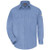 Flame Resistant 6 oz Summer Weight Uniform Shirt - Light Blue - Large