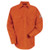 Flame Resistant 6 oz Summer Weight Uniform Shirt - Orange - Medium Long