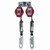Twin Turbo system w/ D-ring connector & (2) MFL-3-Z7/6FT TurboLite PFLs (w/ locking snap hook, no unit connector)
