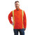 Tillman� 6230DRQ Flame-Resistant High-Visibility Lightweight Welding Striped Jacket, M, 100% Cotton Westex FR7A, Orange