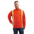 Tillman� 6230DRQ Flame-Retardant High-Visibility Welding Striped Jacket, 5X, Orange, 100% Cotton Westex FR7A