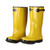 Over-Shoe Rubber Slush Boots, Yellow, Size 14
