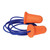 Radians® Deviator® FP81 Corded Disposable Earplugs, Regular, Orange, 100/Box