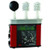 QUESTemp° 44 w/ (1) sensor bar containing calculated waterless wet bulb, dry bulb, globe temperature & humidity (%RH) sensors