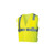 Pyramex® RVZ2110 ANSI Class 2 High-Visibility Safety Vest, 4X, 100% Polyester Mesh, Lime