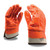 FreezeBeater® 5710F Double Dipped Cold Protection Gloves, L, High-Visibility Orange