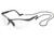 Glasses, black frame,gray lens 2.5 dopter